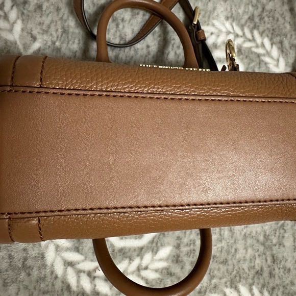 Michael Kors Carine Small Pebbled Leather Crossbody - Picture 6 of 7